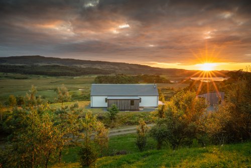 With a westerly aspect, Heather Brae is a great place to watch the sunset