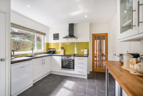 Kitchen in Katrine Cottage