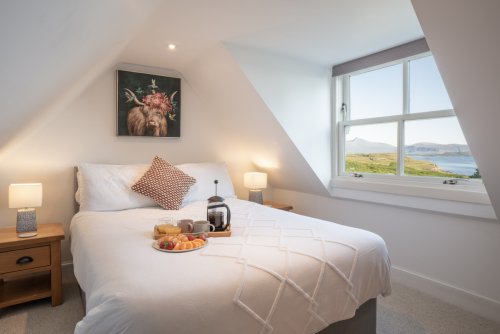 Awake to sea views from the master bedroom