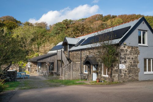 Arriving at West Loft, which is just up the wooden staircase