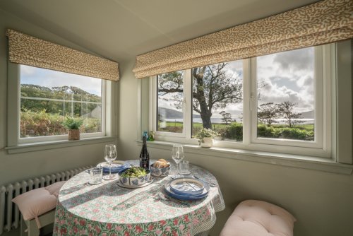 Enjoy dinner with a sea view each night