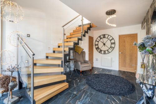 Arriving at the Old Coastguards, the light-filled entrance hall offers a relaxing welcome