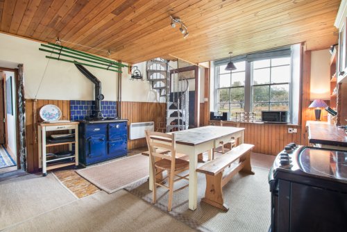 Country style kitchen at the Old School House
