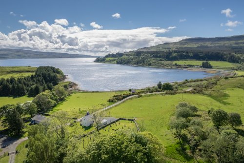 The Old Post Office at the beautiful setting of Kilfinichen Bay