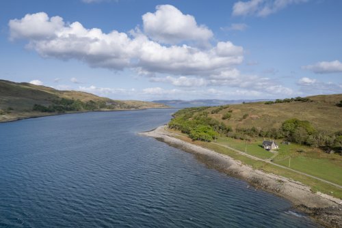 Stunning remote setting at Croggan by the water