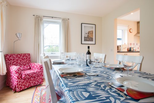 Dining area which adjoins the kitchen