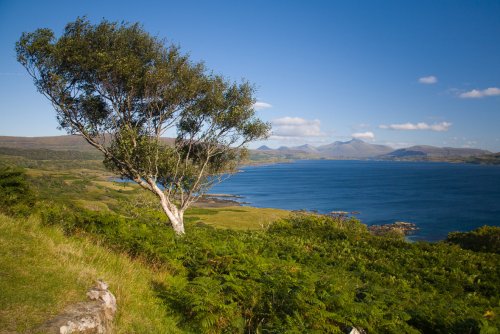 Beautiful west coast of the Isle of Mull