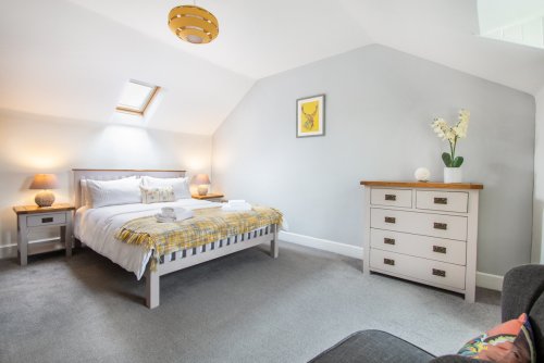 Double bedroom in Spey Cottaeg