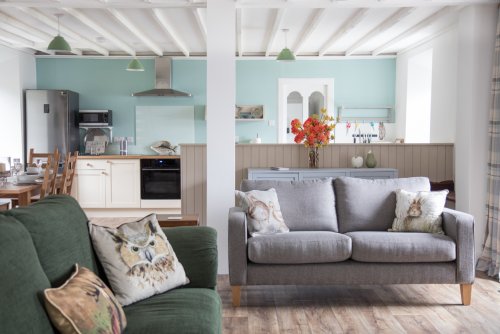 Open planing living area
