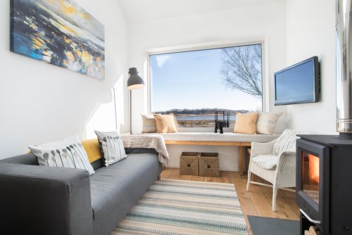 Beautiful living area in The Window Seat