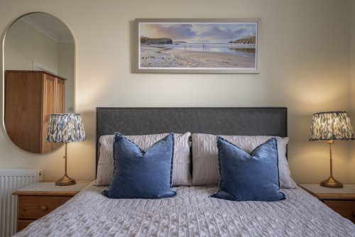 Beautiful artworks and finishing touches create a true home from home