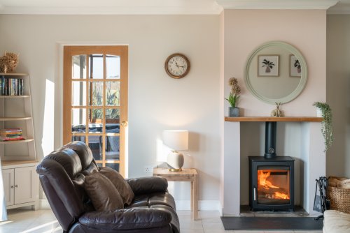 Cosy up beside the fire and plan tomorrow's adventures