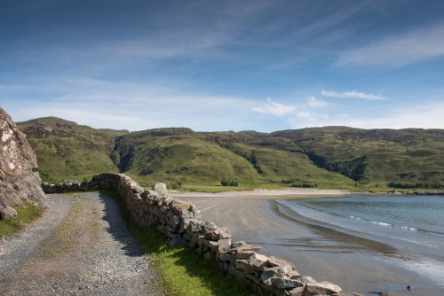 The access track to The Bothy is a rough track that needs care, but rewards you with access to this splendid and remote corner of Mull
