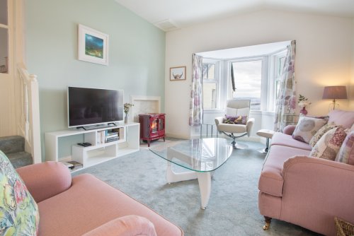 Living area in the cottage