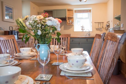 Kitchen and dining room