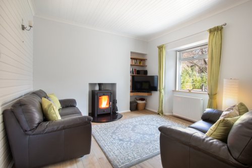 Cosy living area for guests 