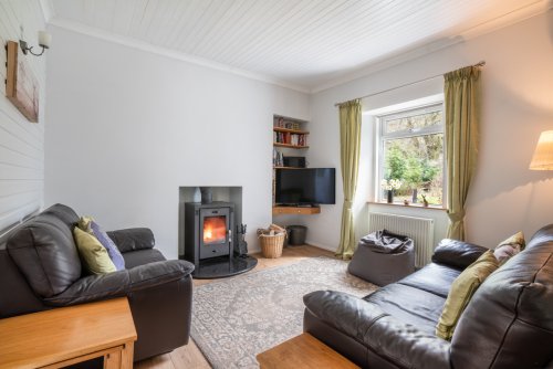 Cosy living area for guests with tranquil views