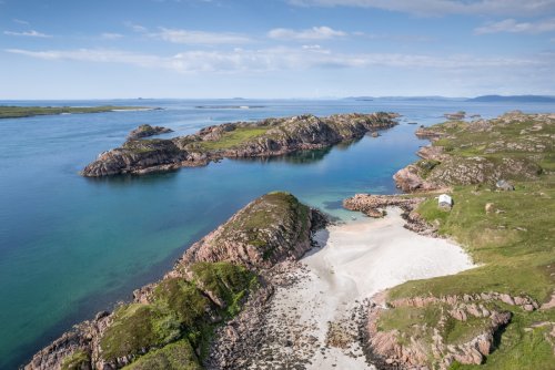 This idyllic beach is just a short walk over the hill from The Sea Shanty