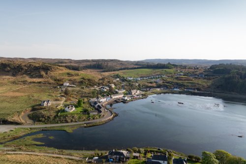 Bunessan, the location of Cherry Tree Lodge and Rowan Tree Lodge