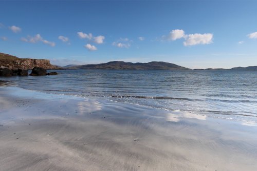 Black beach at Kilninian (15 minute drive from house)