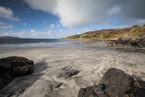 Traigh Cille beach is in North Mull