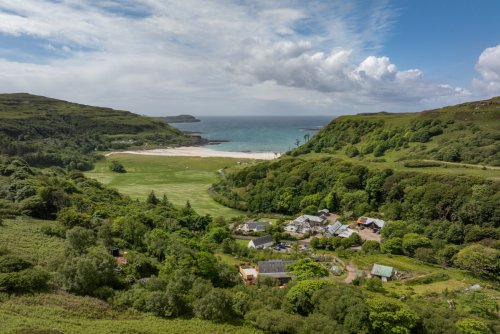 A bird's eye view of the settlement at Calgary