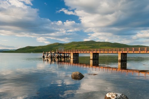 The old pier at Croggan