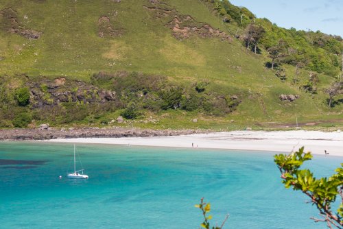 Caglary bay is a 30 minute drive from the house