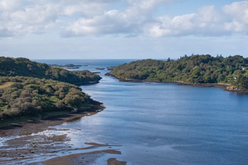 The coast around Dervaig and Loch Cuin