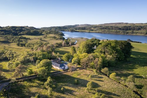 Stunning setting of Burn Cottage 