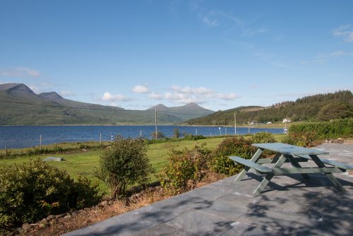 Front patio with superb views