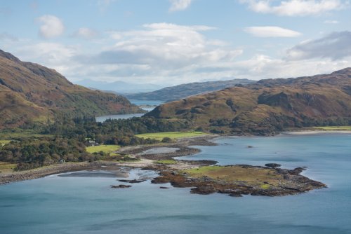 A bird's eye view of beautiful Lochbuie