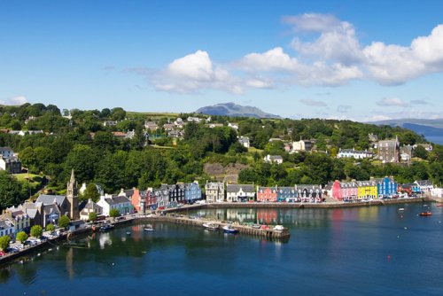 Panoramic view of the harbour