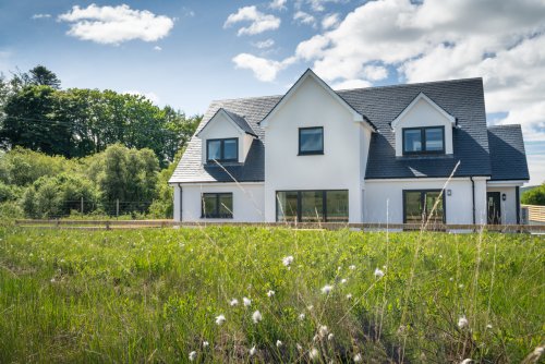 Scots Cottage viewed from the rear fields