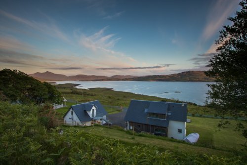 Snipe Cottage and another beautiful west coast sunset