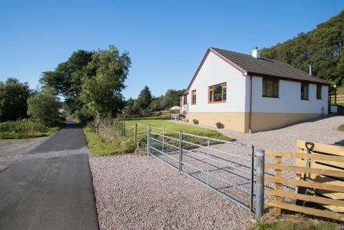 Driveway at Tigh na Sealgair