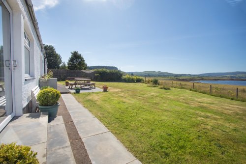 Fantastic coastal setting for Tigh Bhan on the island's east coast