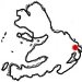 Lochdon to Gualachaolish Location Map